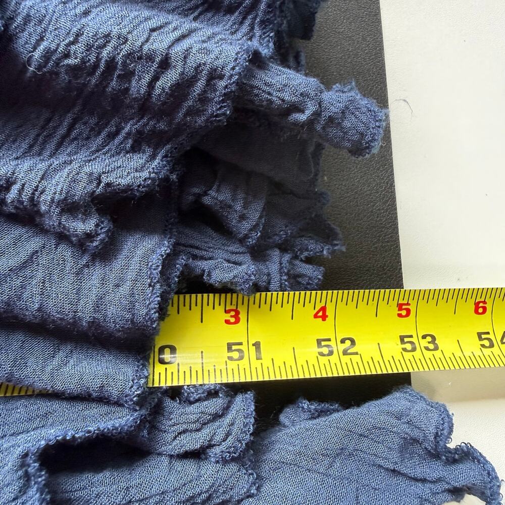 Free People One Adella Maxi Slip Lace Dress Navy Blue Size Small - Picture 12 of 12